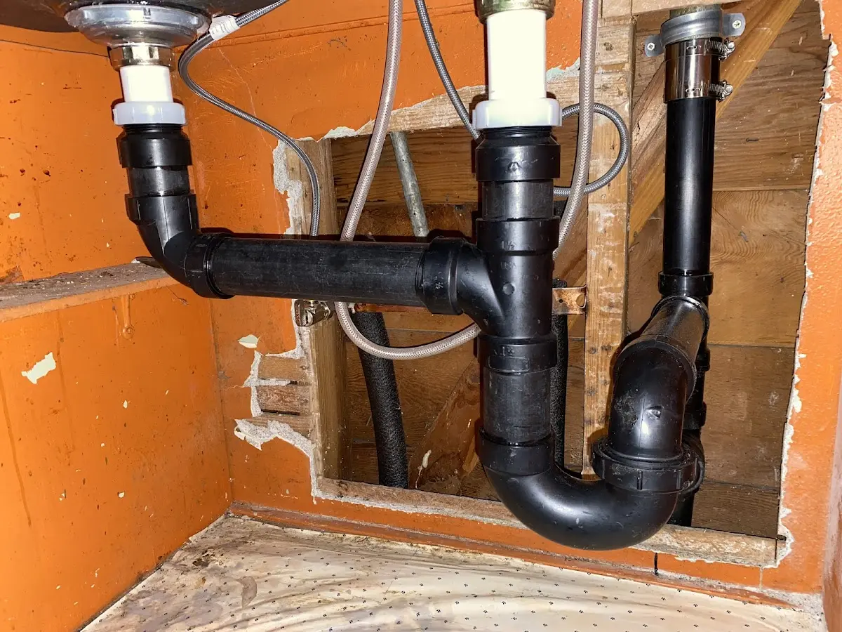 Professional Repiping Services equipment and tools on the job in Grand Terrace